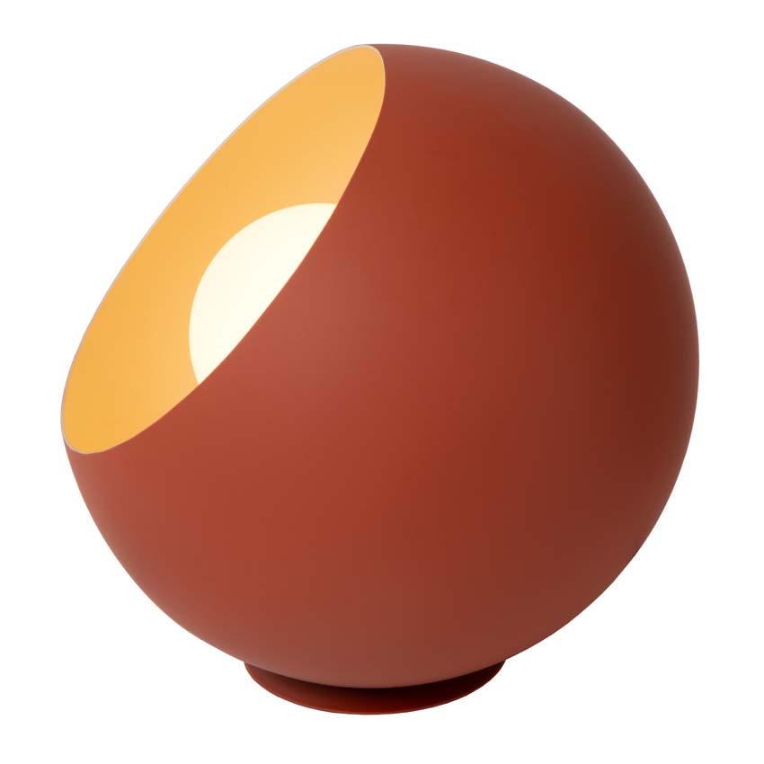 Lucide DOREDOS - Lampe de table - Ø 20 cm - 1xE27 - Terre cuite