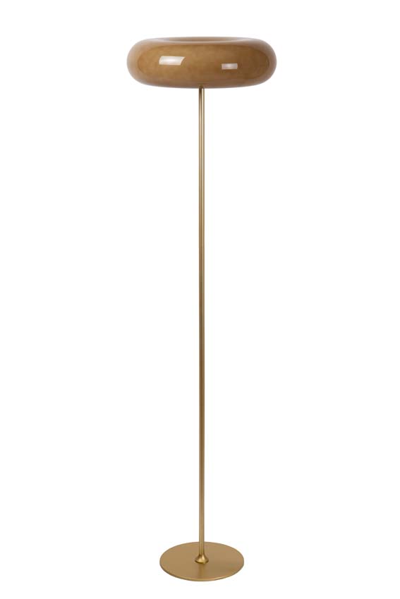 Lucide SENTINO - Lampadaire - Ø 40 cm - 3xG9 - Taupe