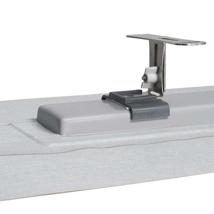 Caniveau de douche inox gris 80cm