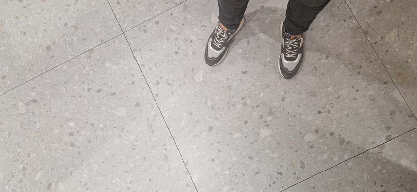 Carrelage de sol et mural Dolce Vita terrazzo 100x100cm