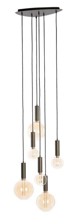 Suspension - Bronze - H125cm - Dimmable - 6xE27