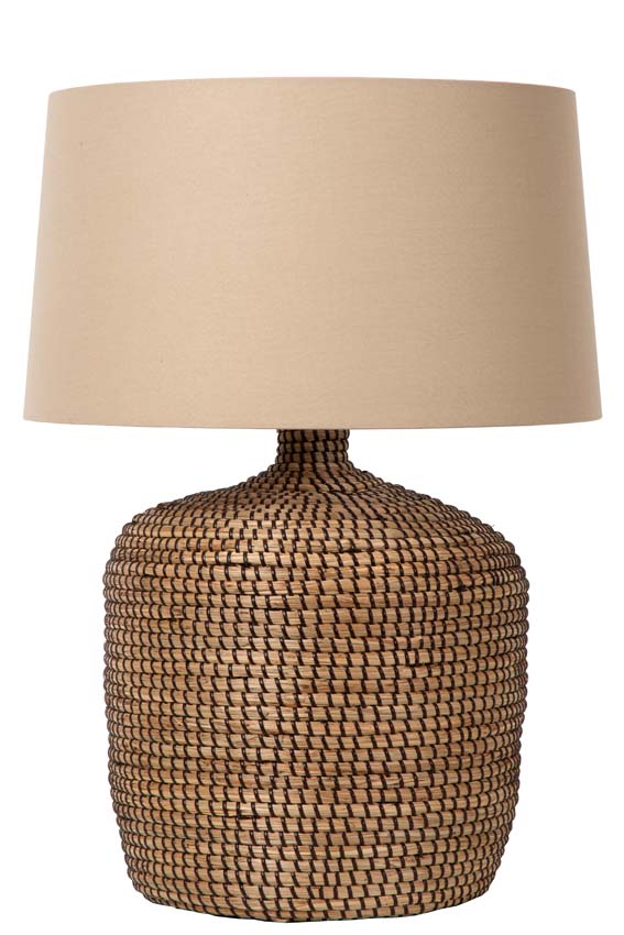 AMBALA - Lampe de table - 1xE27 - Naturel