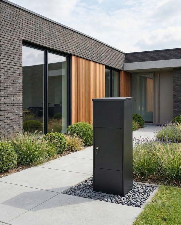 Boîte à colis Winnie noir