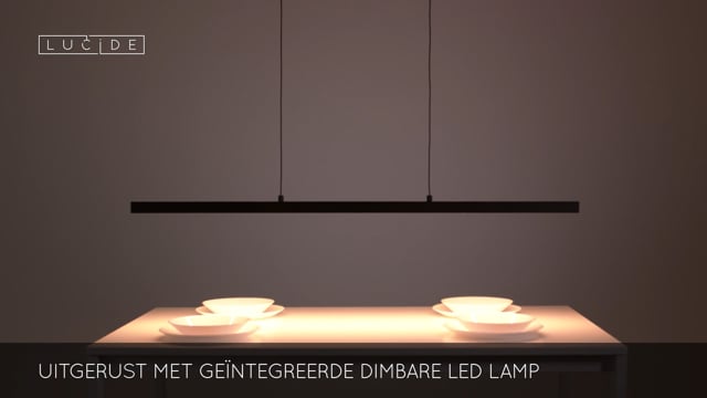 Lucide SIGMA - Suspension - LED Dim. - 1x30W 2700K - Noir Lucide SIGMA - Suspension - LED Dim. - 1x30W 2700K - Noir