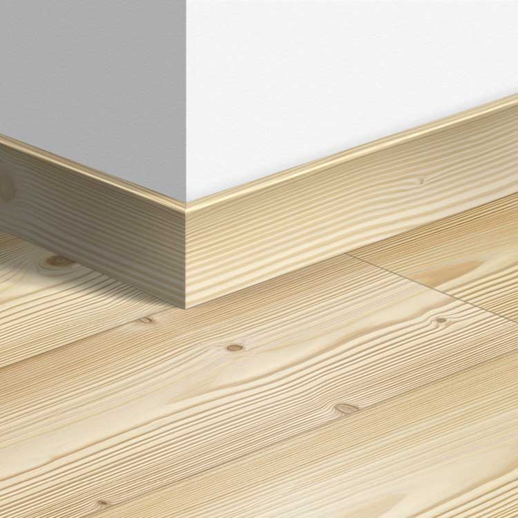 Plinthe parquet Quick-Step 14 x 77 x 2400 mm Pin naturel