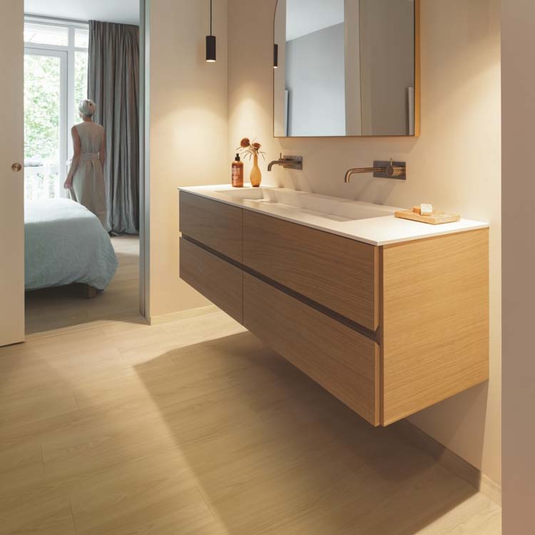 Laminaat Quick-Step Classic 8mm biscuit bruine eik 120x19cm