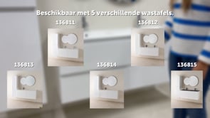 Meuble de salle de bains Tibo blanc suspendu avec lavabo simple à gauche blanc brillant 140cm Meuble de salle de bains Tibo blanc suspendu avec lavabo simple à gauche blanc brillant 140cm