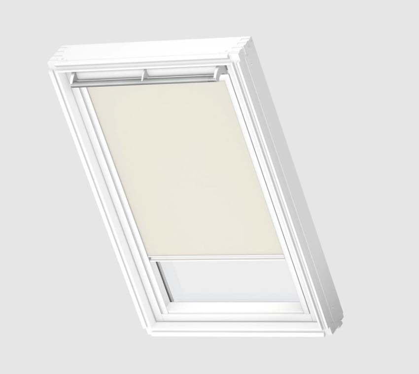 Store enrouleur Velux occultant à commande manuelle beige PK10 1085SWL