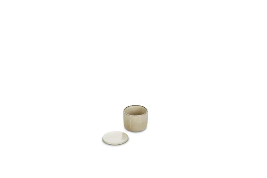 Suikerpot Salt & Pepper Meridian aardewerk beige 12cl