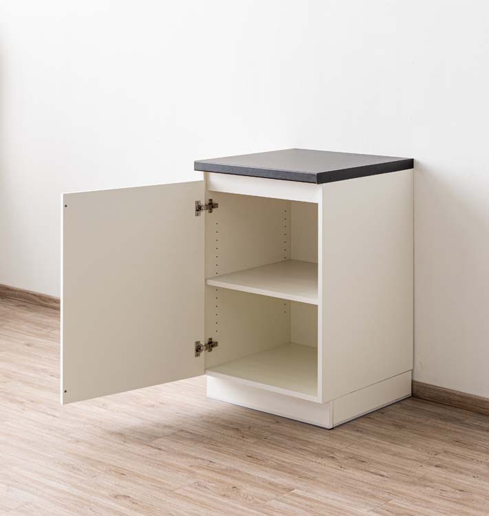 Armoire de cuisine Plenti meuble bas, blanc, 60x78cm