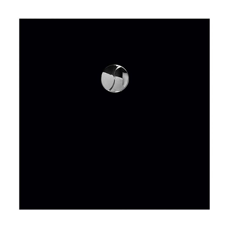 Douchebak Araz polybeton mat zwart 80x80cm