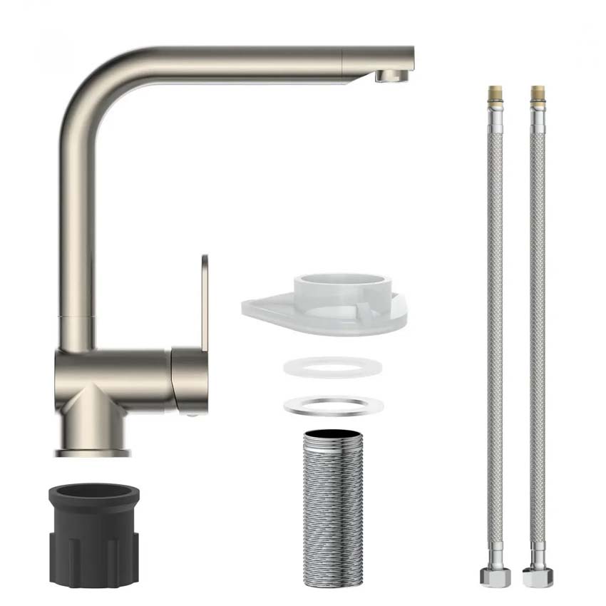 Keukenkraan Florence inox