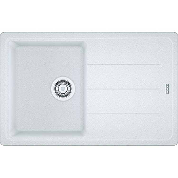 Évier Franke Basis blanc metallisé 78x50cm