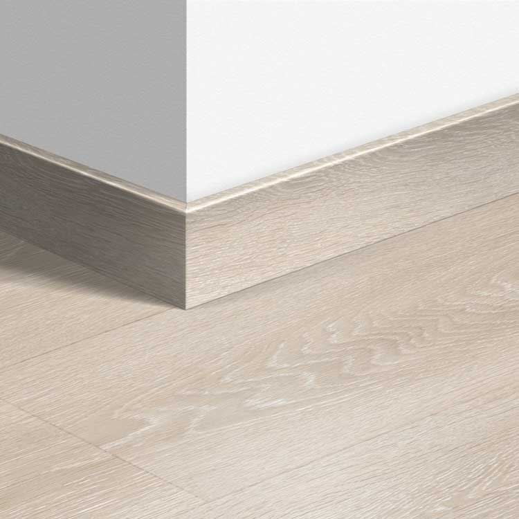 Parketplint Quick-Step 14 x 77 x 2400 mm Vallei eik lichtbeige