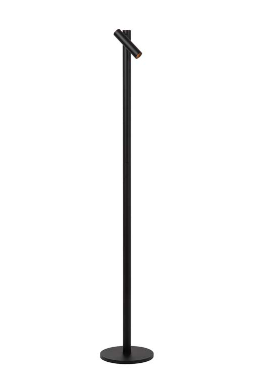Lampe de lecture - noir - H120cm - LED - 2,2W - 2700K - IP54 - avec station de charge