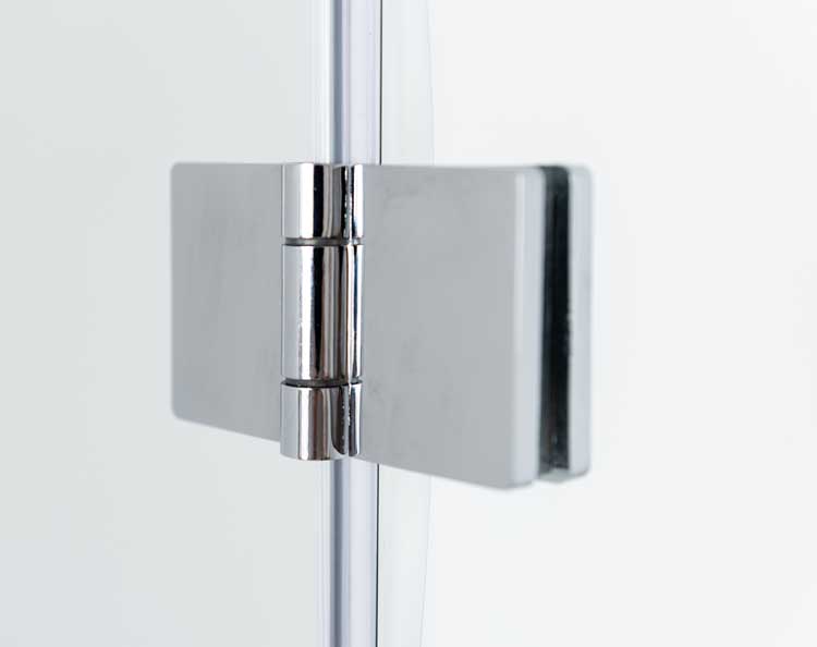 Paroi de baignoire Asher chrome gauche 120x130cm