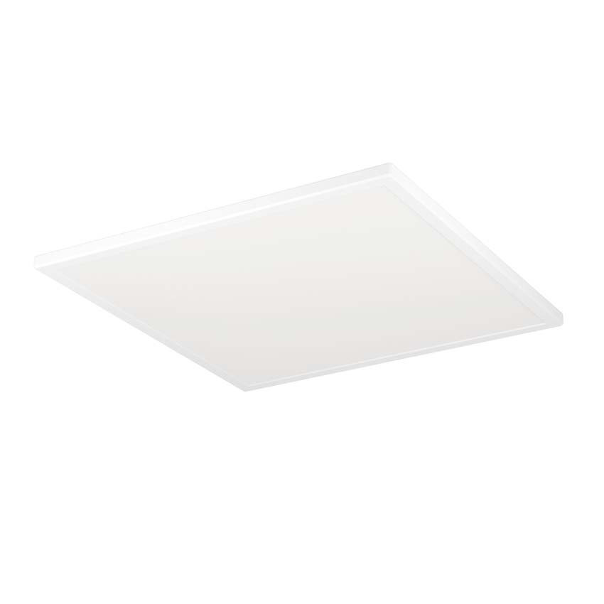 Plafonnier - Blanc - 50x50cm - Dimmable - LED - 1x14W - 2700-6500K - télécommande