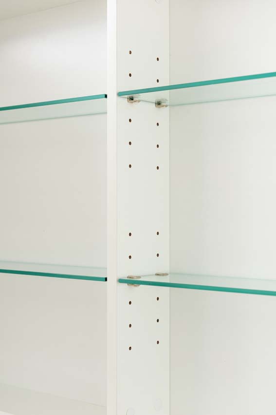 Armoire de toilette Tibo/Tony blanc mat 90x70cm