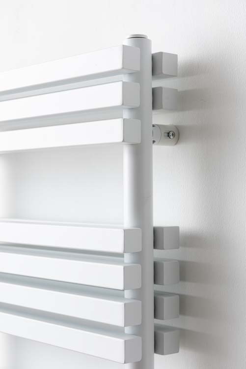 Handdoekradiator Dania dubbel 141x50cm wit 1391Watt