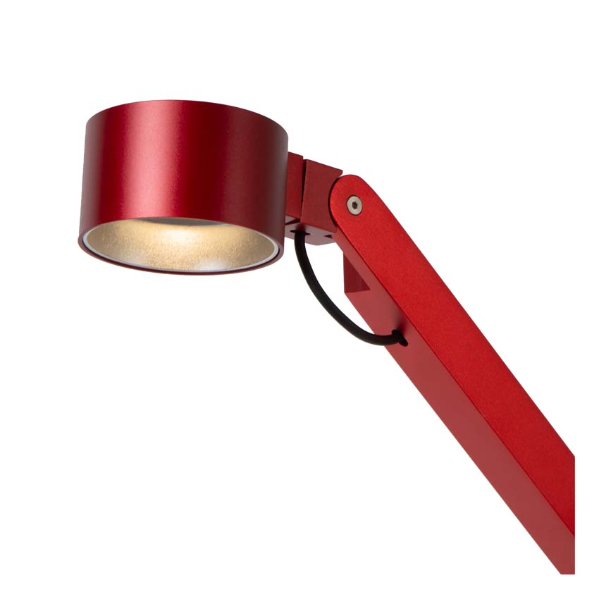 Lucide Premium Montana - Wandlamp - LED - CCT - 1x6,3W 2700K/4000K - Met USB oplaadpunt - Grijs ijzer