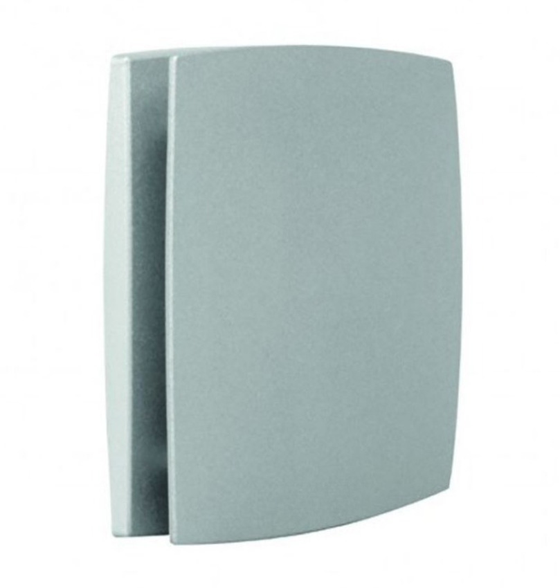 Cover voor badkamerventilator grijs Ø12,5cm
