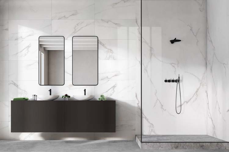 Panneau mural Dumawall XL PVC 900x2600mm - Trapani Gloss