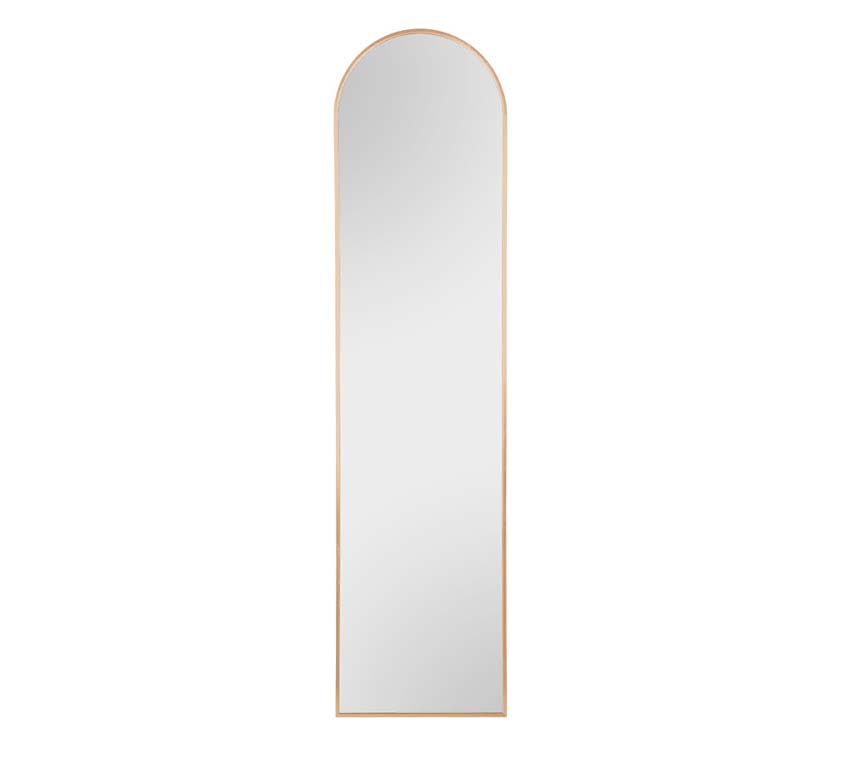 Spiegel staand full-length goud 160x40cm