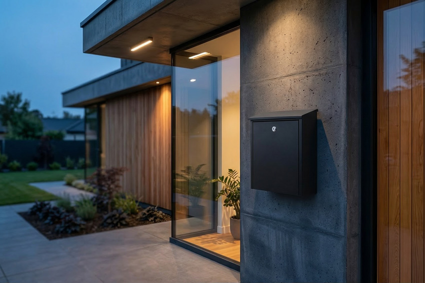 Boîte aux lettres Ada noire