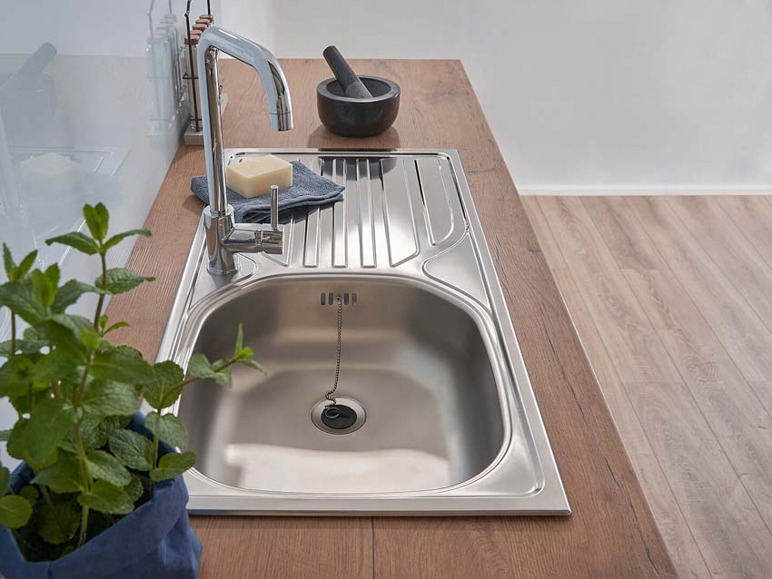 Évier Ned inox 86x50cm