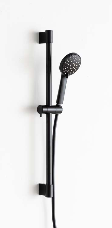 Douchestang Sky met handsproeier mat zwart 70cm verstelbaar