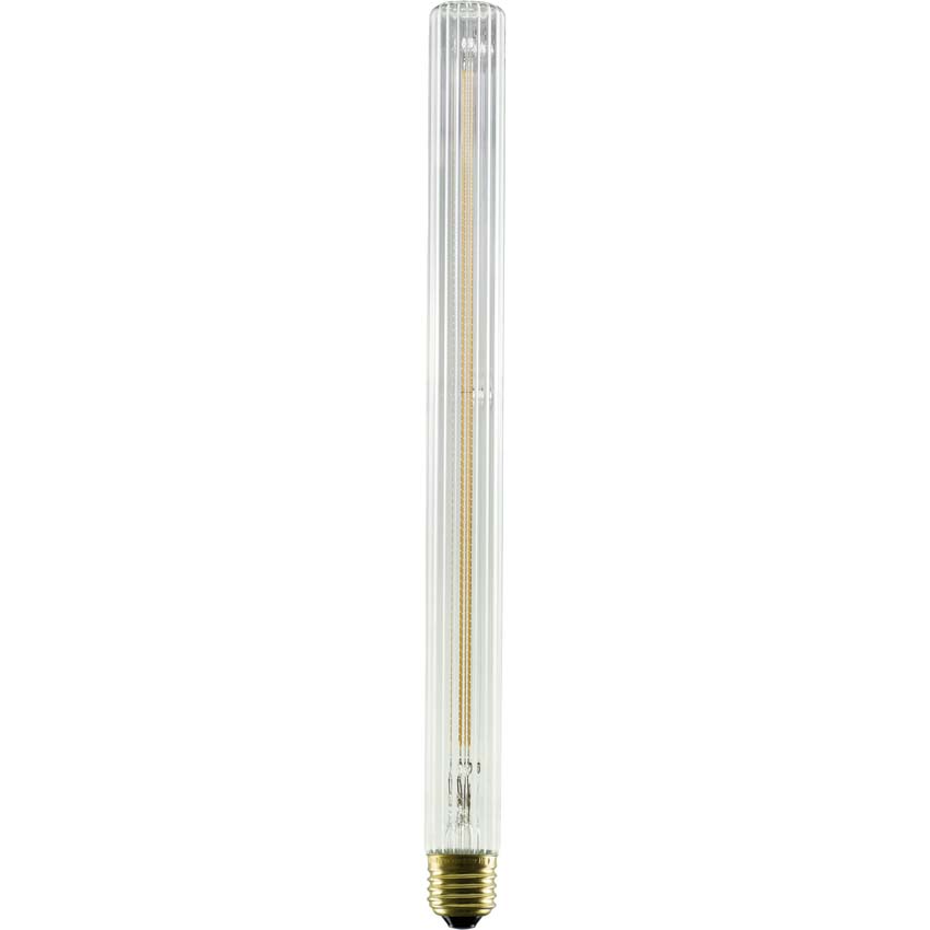 Lampe tube LED - E27 - transparent - 30cm - dimmable - 4,5W - 300lm - 2200K