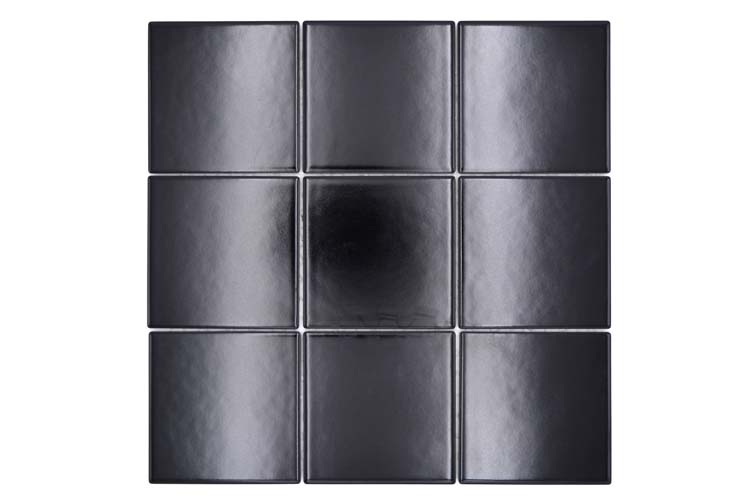 Mosaïque Architec Medium blanc noir 29,8x29,8cm