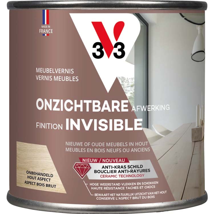 V33 meuble effet bois non traité 0,25l