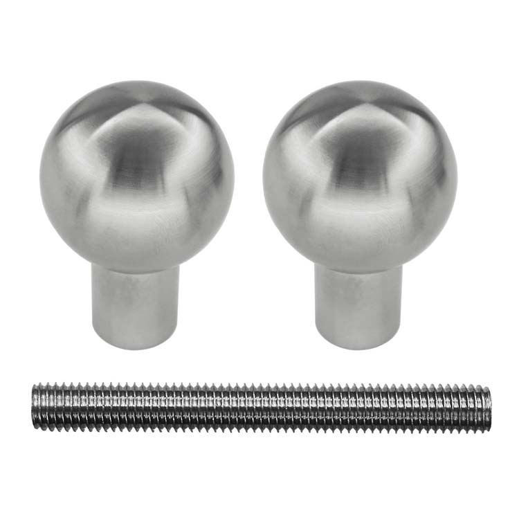 Top pro b 40 massif inox plus paire épaisseur porte>3cm