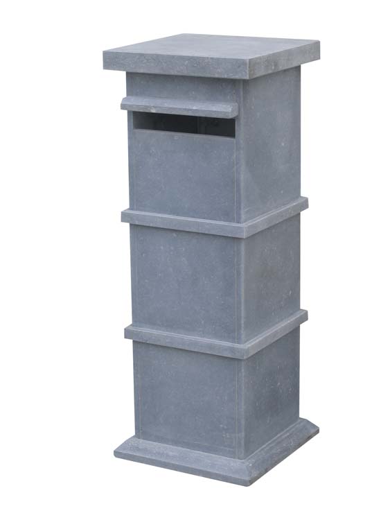 Brievenbus Sambreville blauwsteen