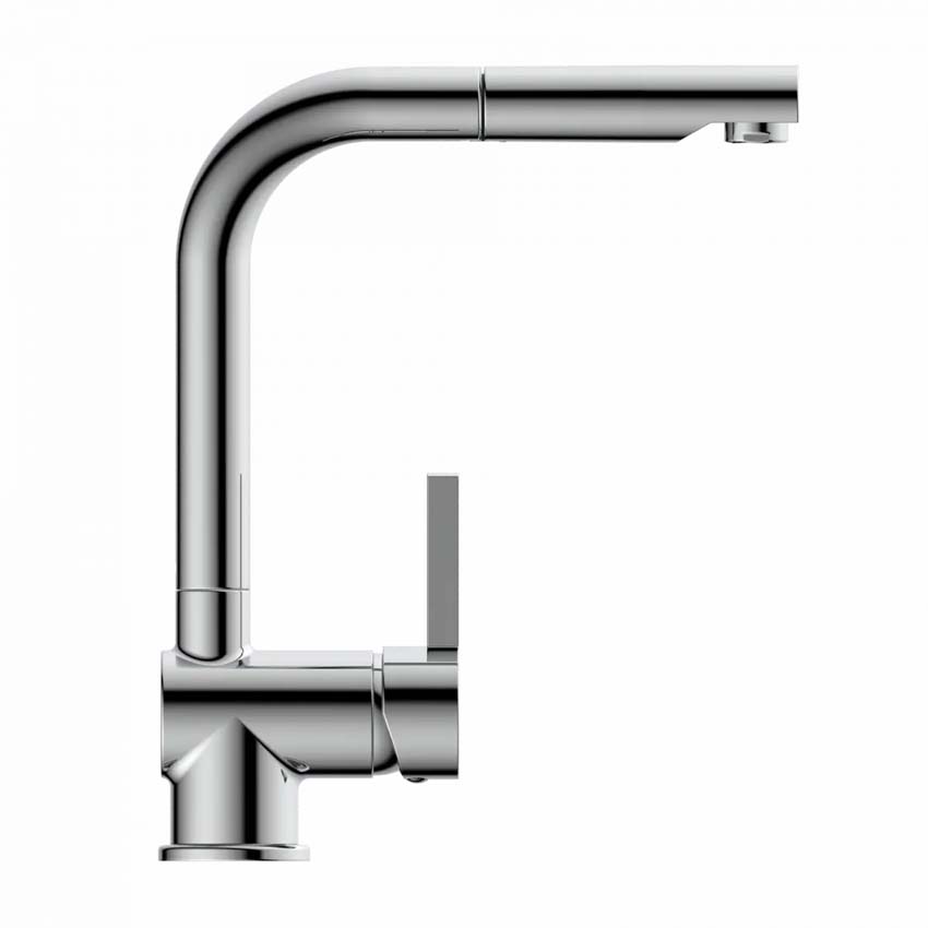 Robinet de cuisine Wasserwerk WK 4 Pro chrome avec bec extractible