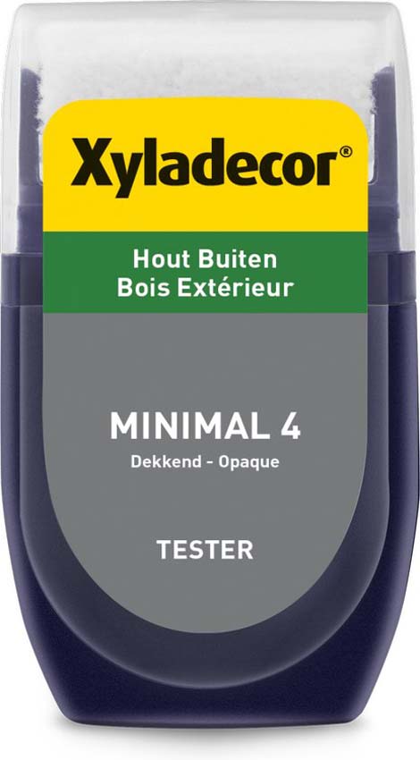 Tester houtbeits Xyladecor natuurlijk effect minimal 04 30ML