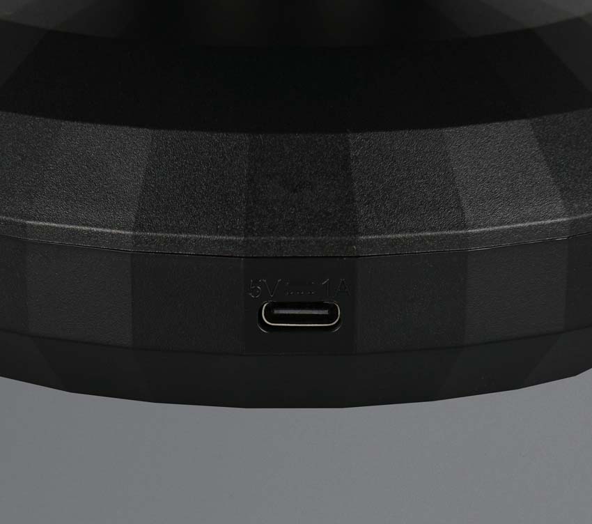 Tafellamp - Zwart - Ø15cm - LED - 1x1W - 3000K