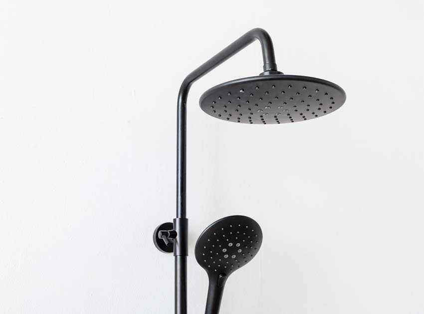 Colonne de douche Stallion thermostatique noir