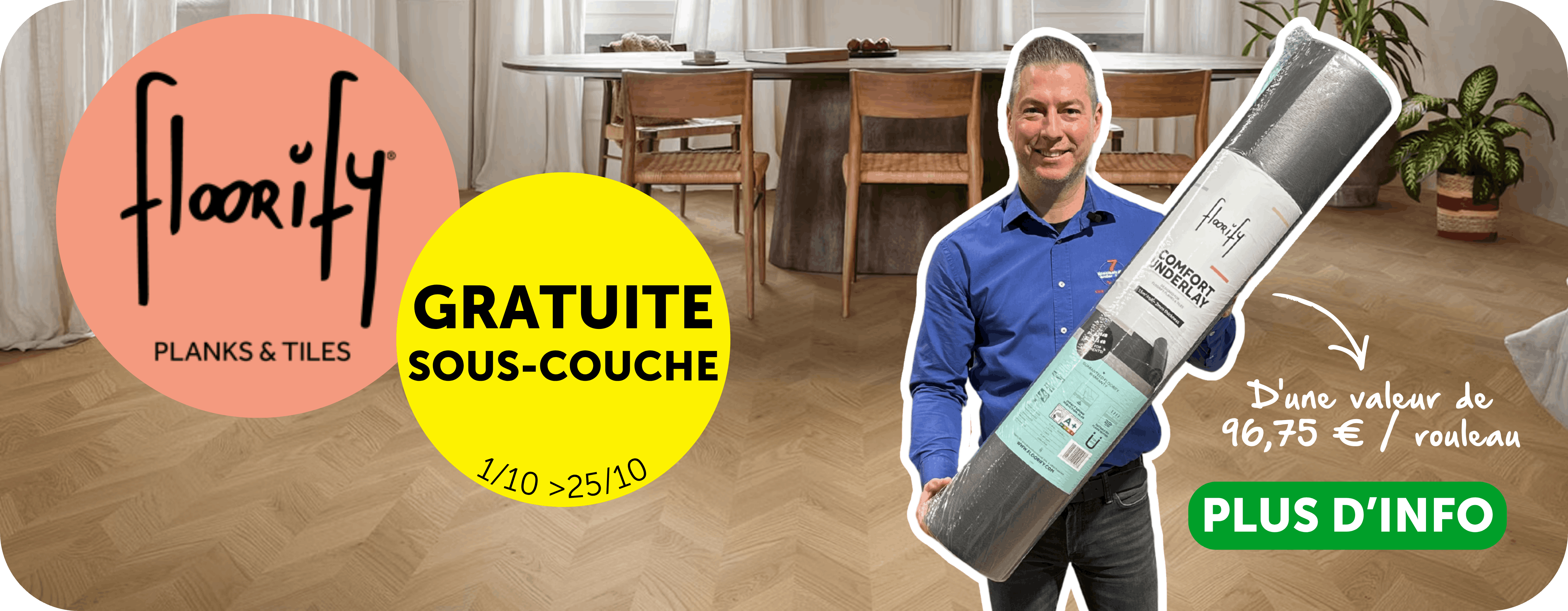 Floorify sous-couche gratuit