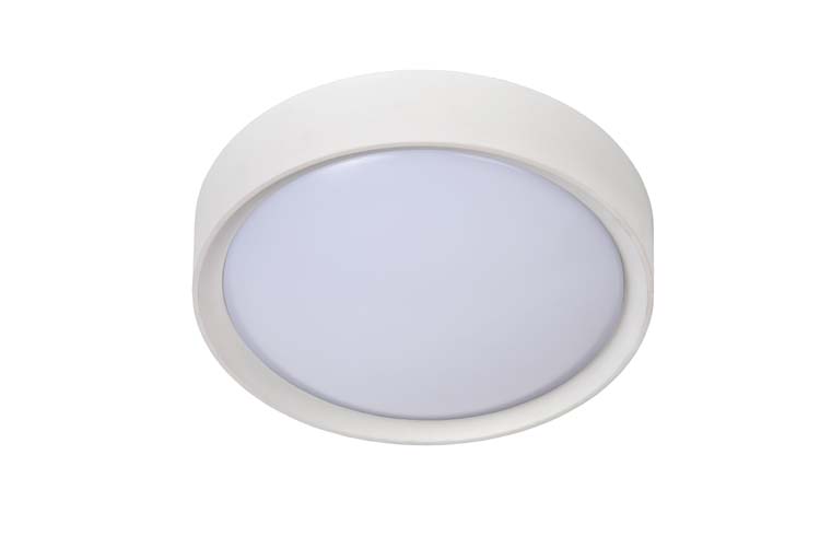 Plafonnier - blanc - dimmable - LED - Ø25cm - E27 - 9W