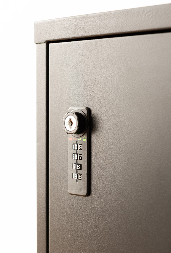 Pakketbrievenbus Wexley zwart met cijferslot