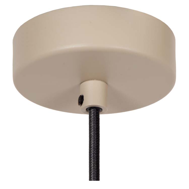 Suspension - taupe - Ø10cm - GU10 - 40W