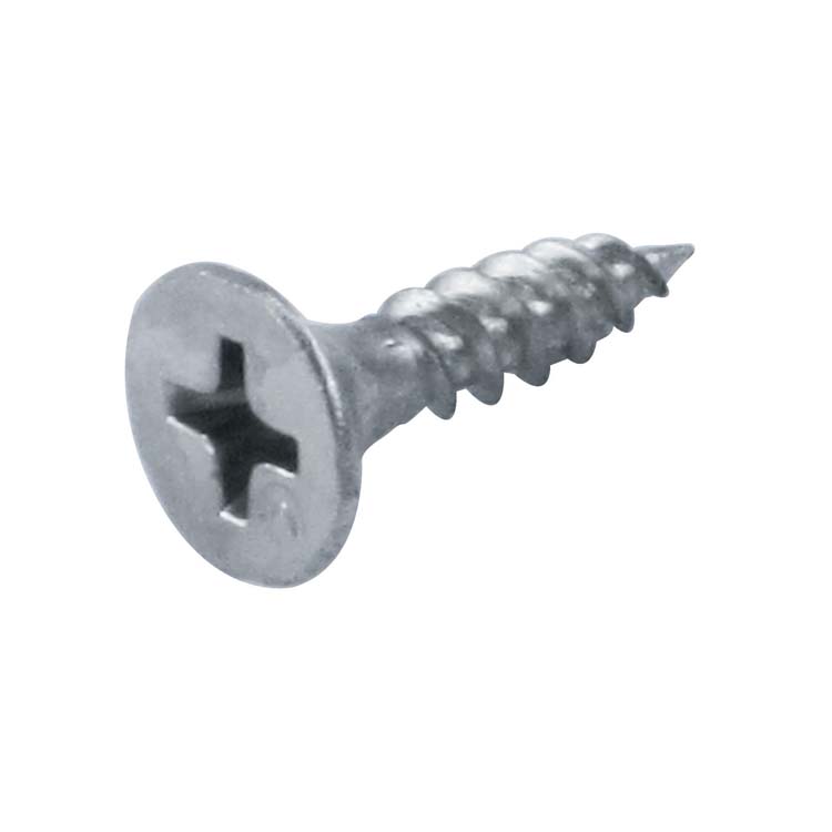 Vis pro paumelle 17mm chrome