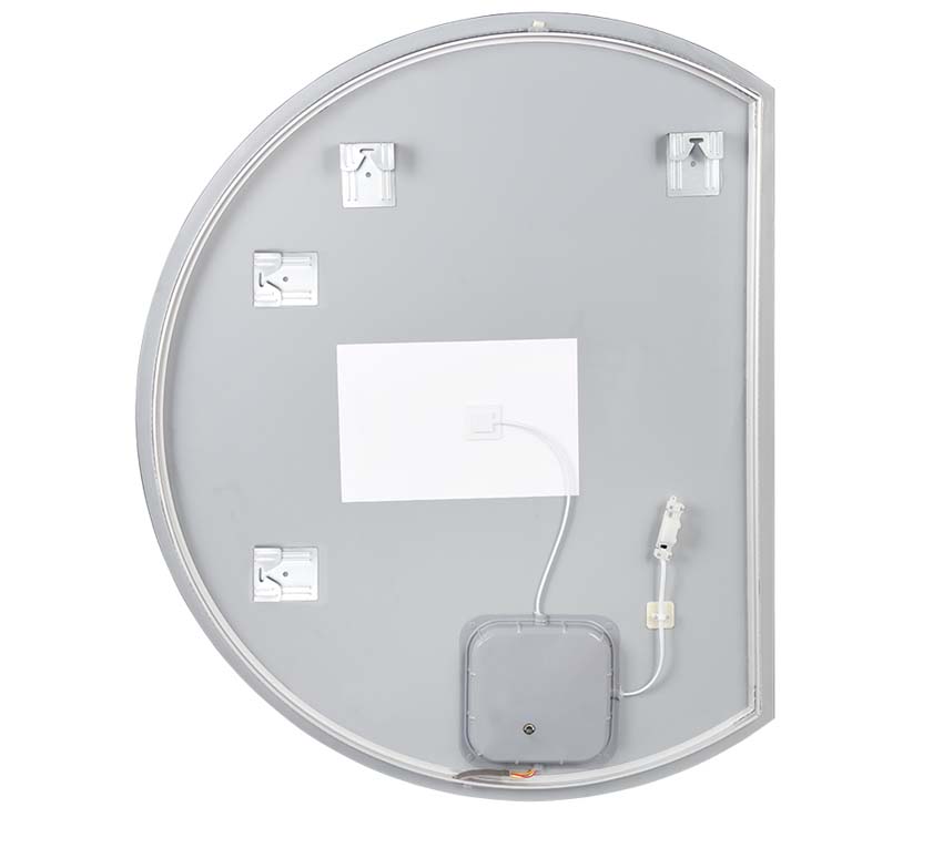 Miroir organique LED + anti-buée 100x80cm