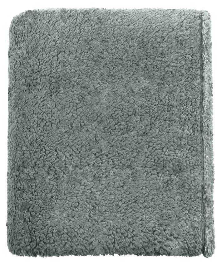 Plaid Teddy bleu 150x200cm