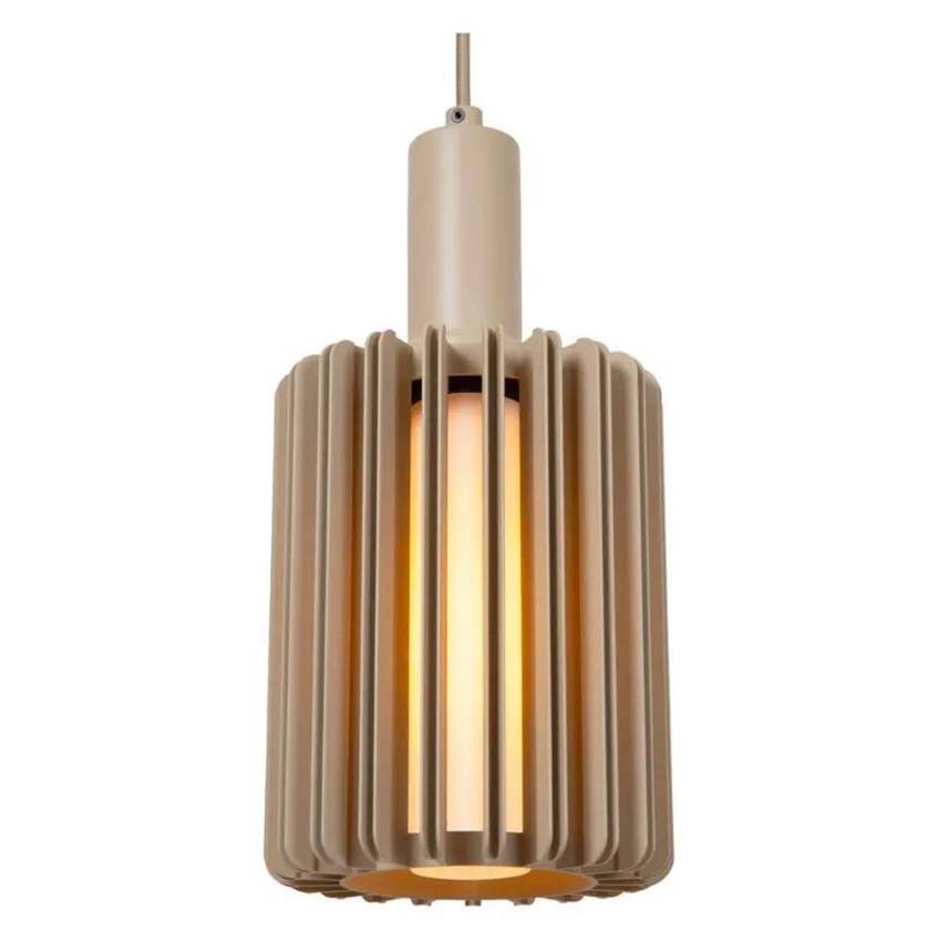 Lucide Lambres - Suspension - 6xE27 - Taupe