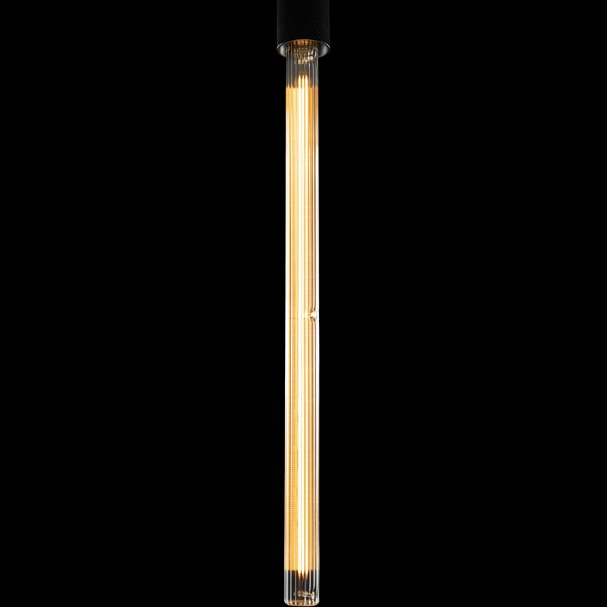Lampe tube LED - E27 - transparent - 50cm - dimmable - 5W - 350lm - 2200K