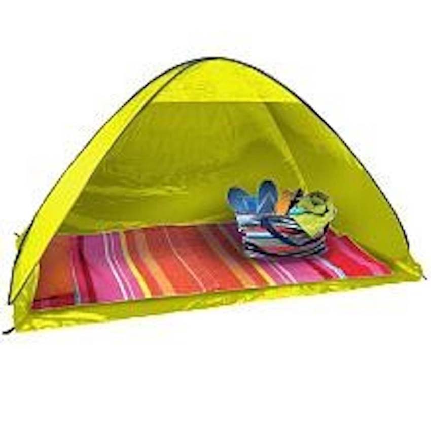 Strandscherm mix kleuren 200x125x110cm