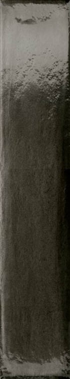 Wandtegel Nero Brick glanzend zwart 7,5x40cm